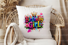Birthday Girl Clipart Bundle 4 - CraftNest - Digital Crafting and Art