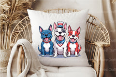 4th of July Dog Clipart Bundle 2 - CraftNest - Digital Crafting and Art