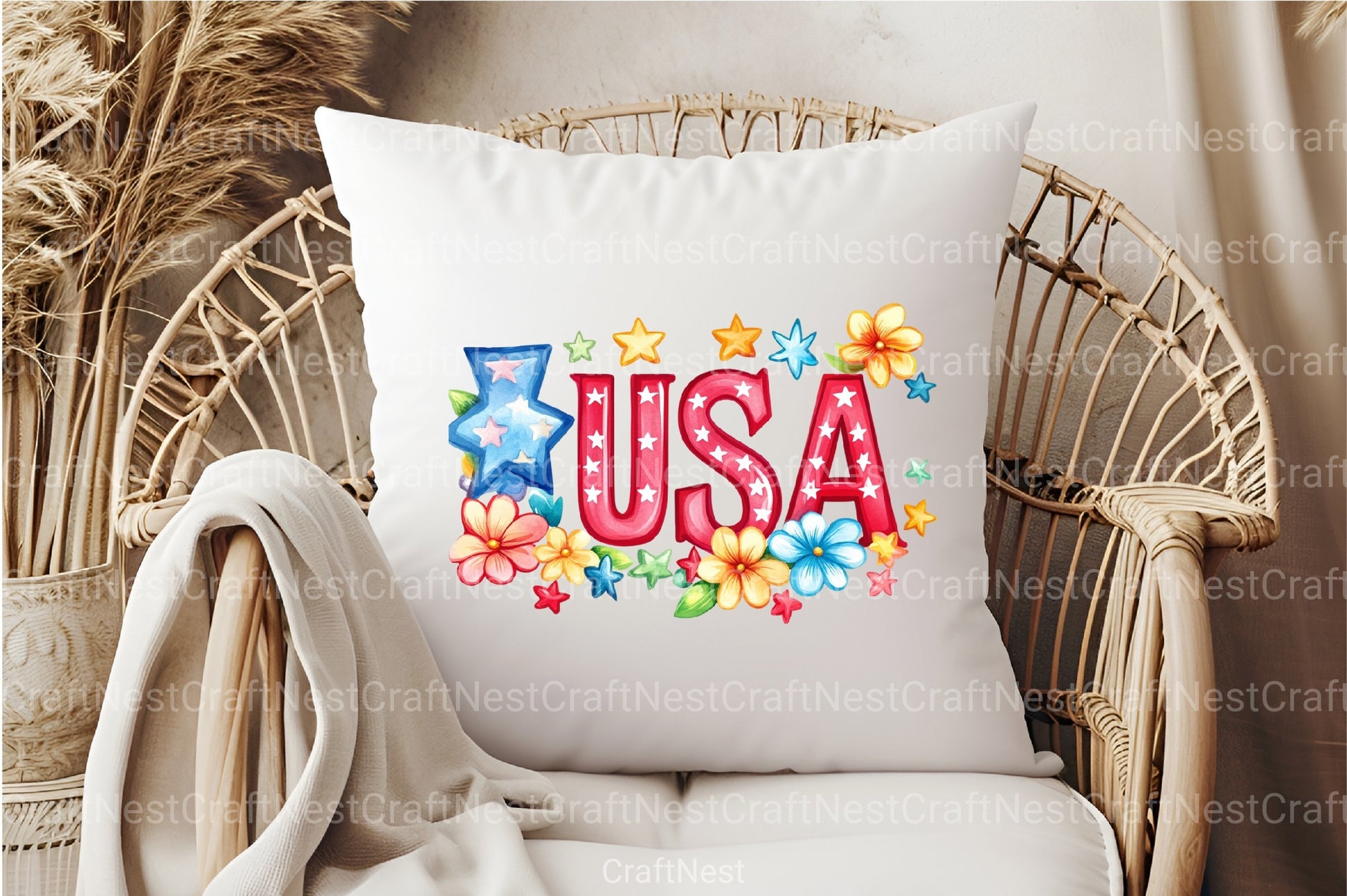 USA 4th of July Clipart Bundle - CraftNest - Digital Crafting and Art