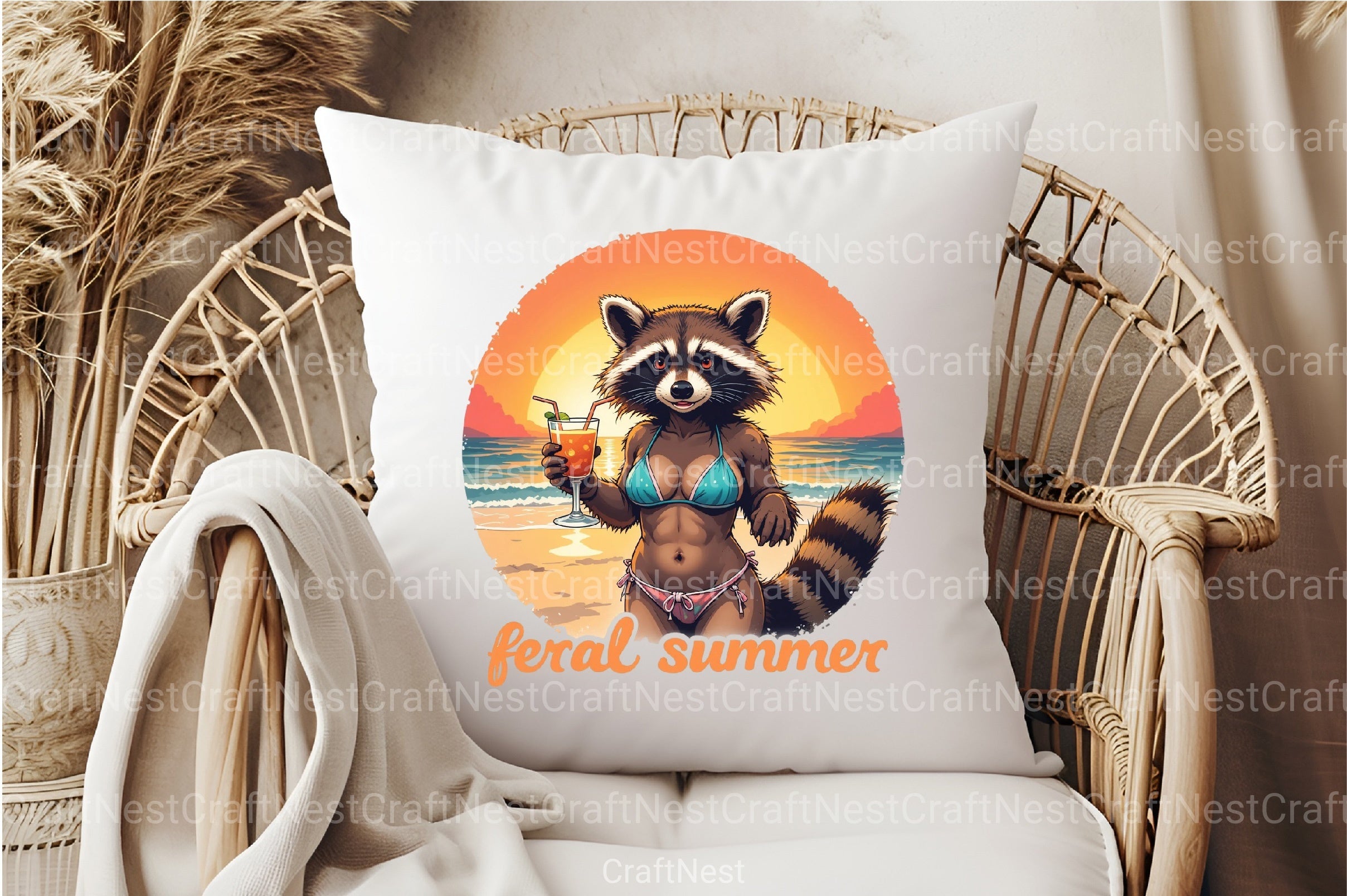 Feral Summer Clipart Bundle - CraftNest - Digital Crafting and Art