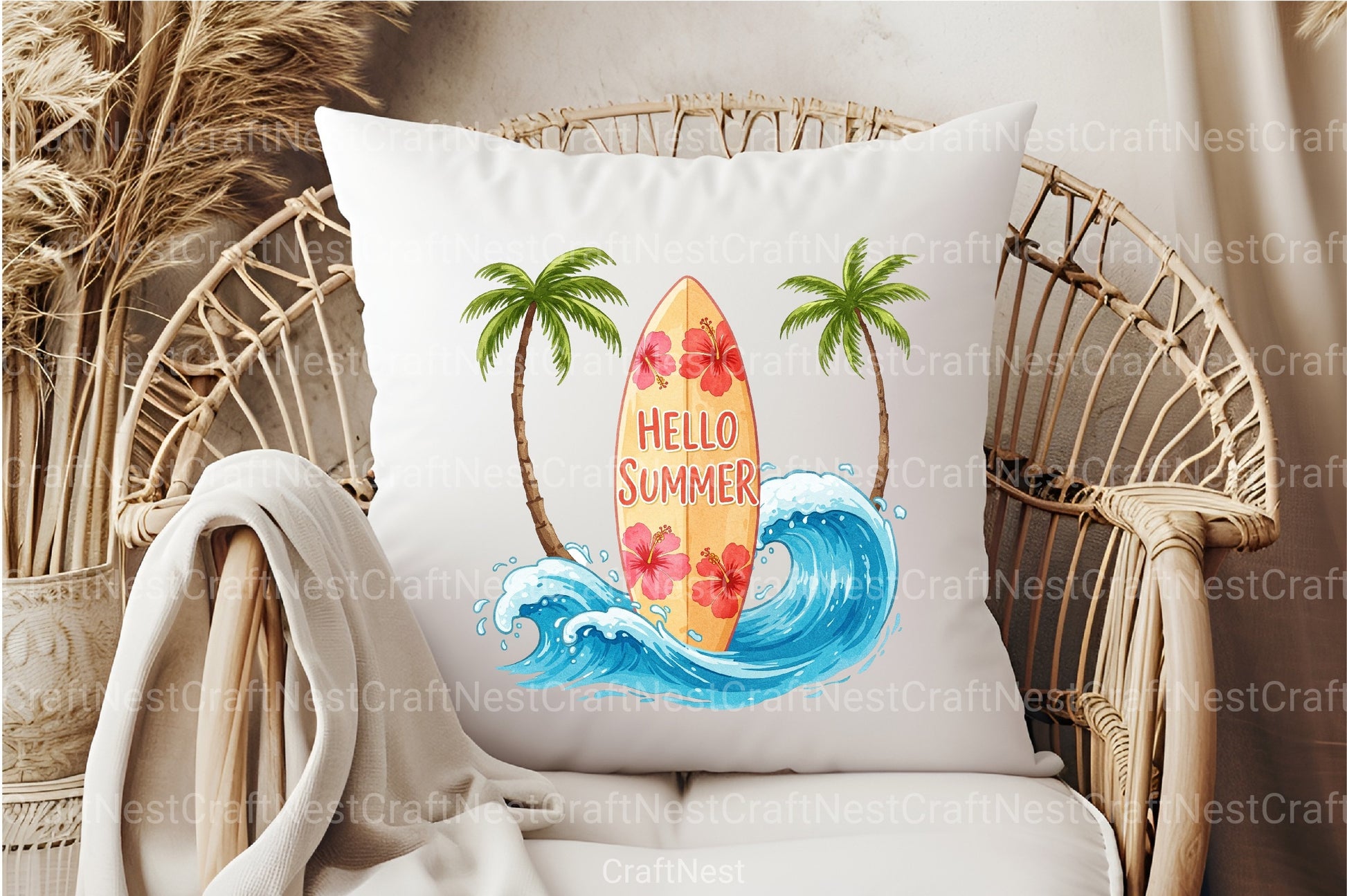 Hello Summer Clipart Bundle 99 - CraftNest - Digital Crafting and Art