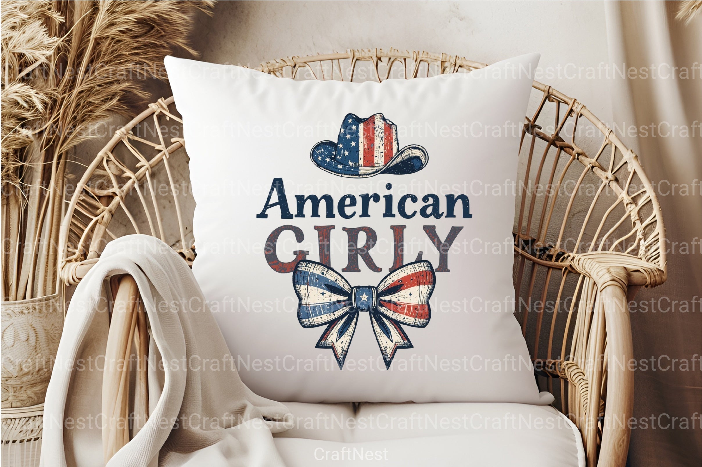 American Girly Clipart Bundle - CraftNest - Digital Crafting and Art