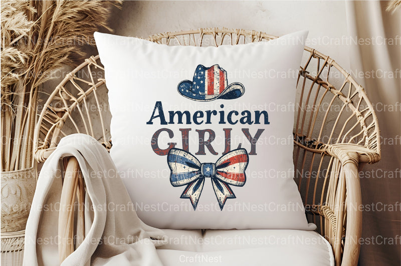 American Girly Clipart Bundle - CraftNest - Digital Crafting and Art