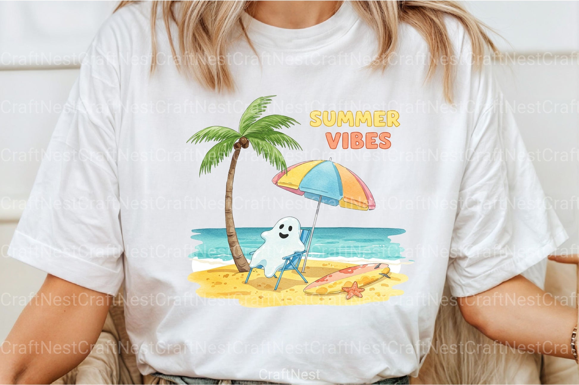 Summer Vibes Clipart Bundle 3 - CraftNest - Digital Crafting and Art