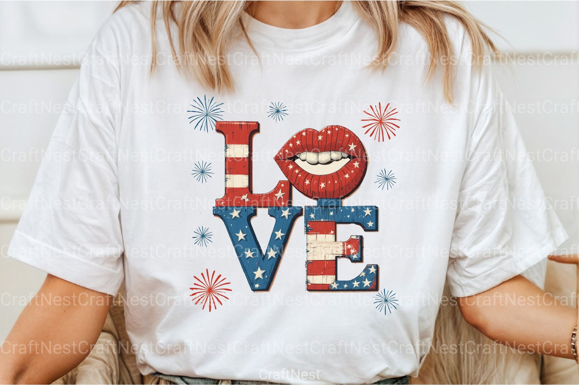 4th of July Love Clipart Bundle 33 - CraftNest - Digital Crafting and Art