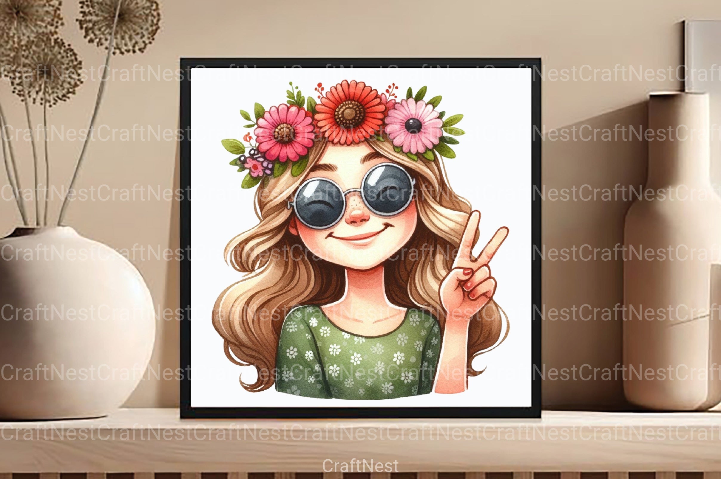 Holly Hobbie Girl Clipart Bundle - CraftNest - Digital Crafting and Art