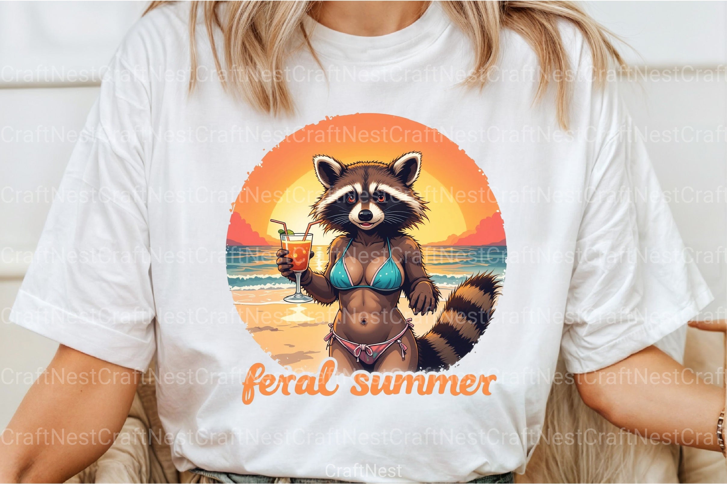 Feral Summer Clipart Bundle - CraftNest - Digital Crafting and Art