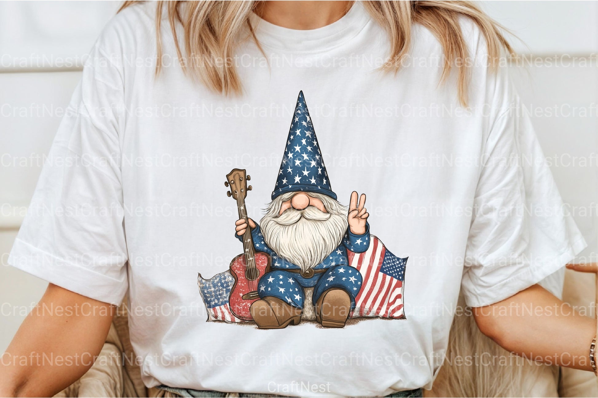 4th of July Gonomi Clipart Bundle 2 - CraftNest - Digital Crafting and Art