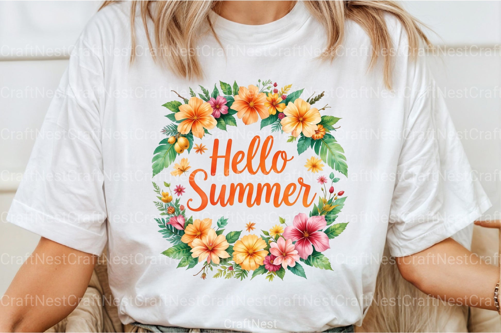 Hello Summer Clipart Bundle 8 - CraftNest - Digital Crafting and Art