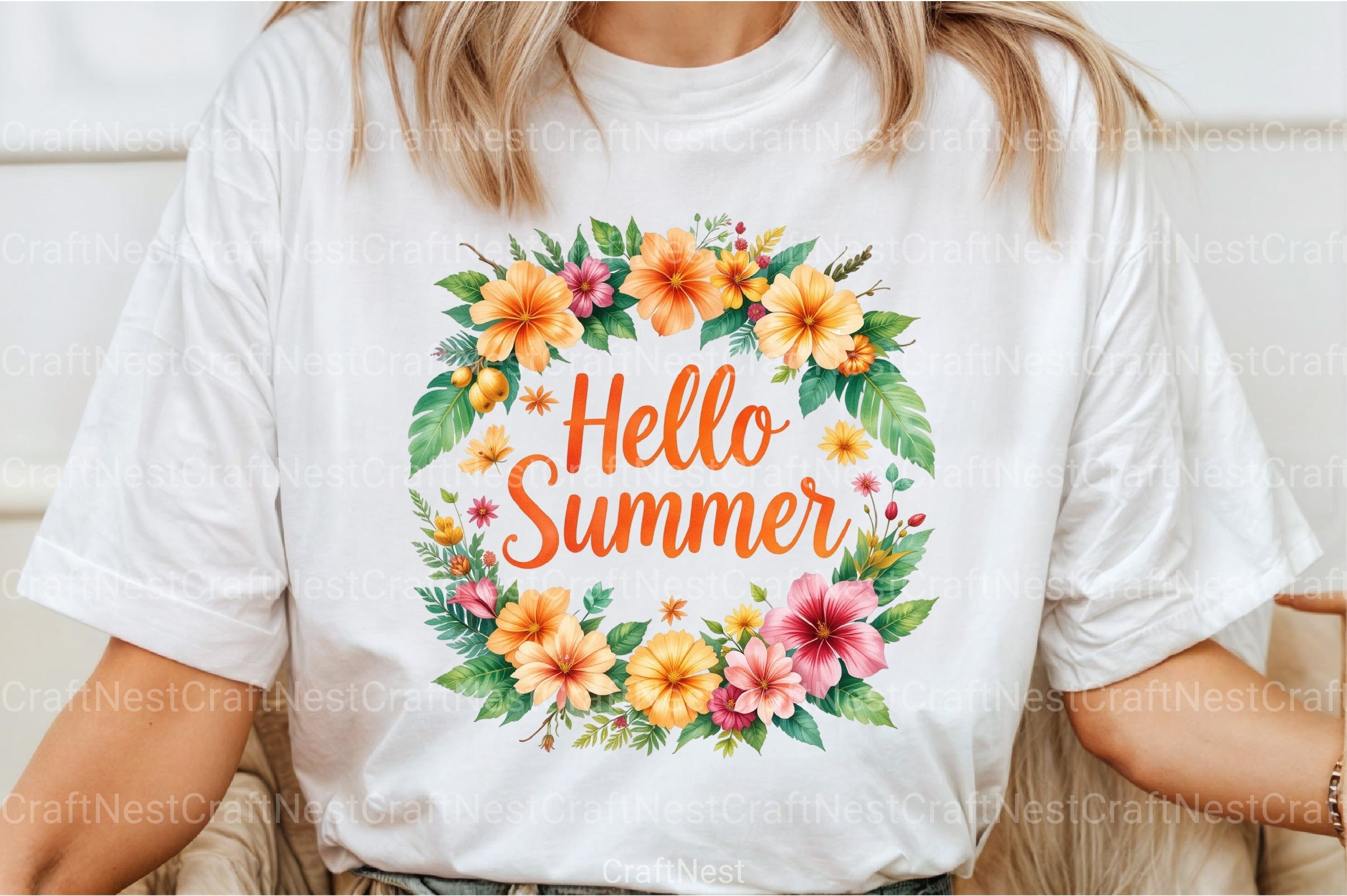 Hello Summer Clipart Bundle 8 - CraftNest - Digital Crafting and Art
