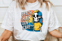 Beach Hair Don't Care Clipart Bundle 1 - CraftNest - Digital Crafting and Art