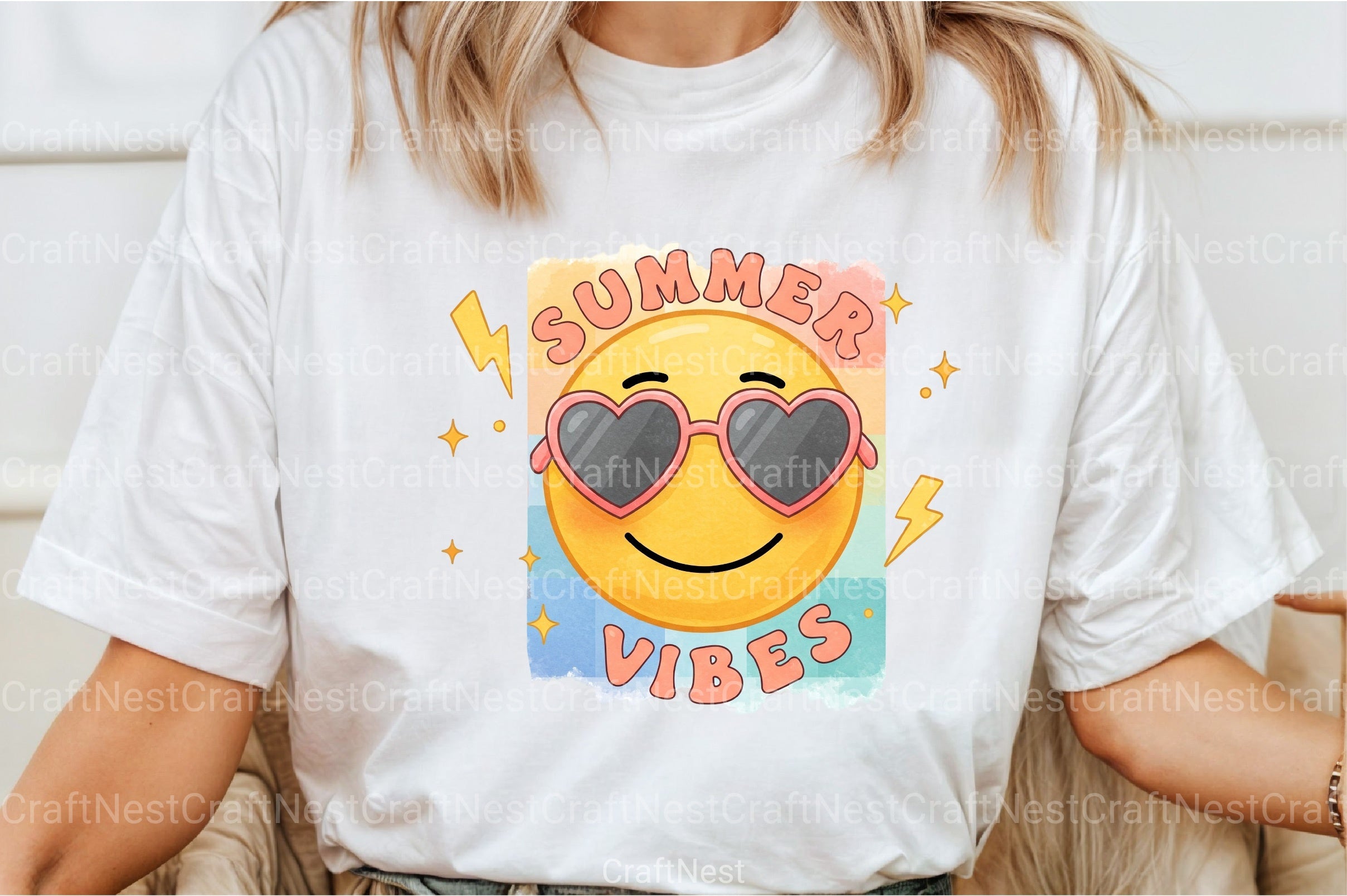 Summer Vibes Clipart Bundle 1 - CraftNest - Digital Crafting and Art