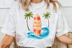 Hello Summer Clipart Bundle 99 - CraftNest - Digital Crafting and Art