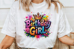 Birthday Girl Clipart Bundle 66 - CraftNest - Digital Crafting and Art