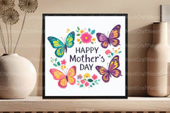 Happy Mother's Day Clipart Bundle 3 - CraftNest - Digital Crafting and Art