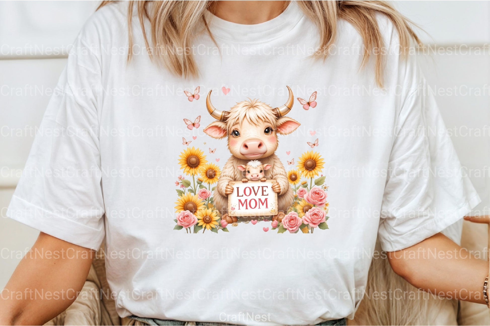 Love Mom Clipart Bundle - CraftNest - Digital Crafting and Art