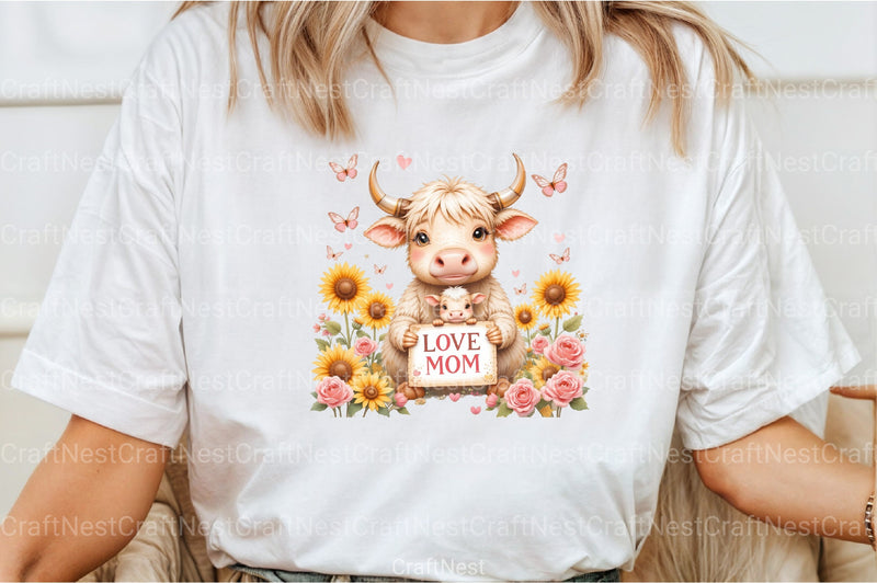 Love Mom Clipart Bundle - CraftNest - Digital Crafting and Art