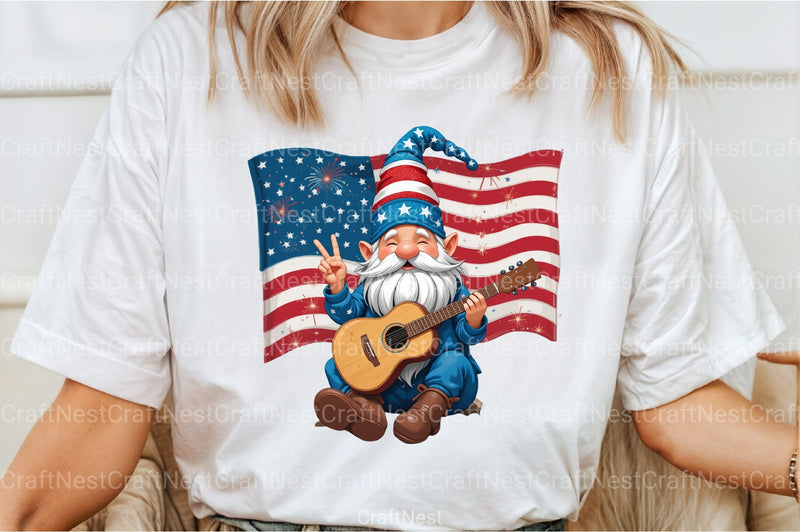 4th of July Gonomi Clipart Bundle 1 - CraftNest - Digital Crafting and Art