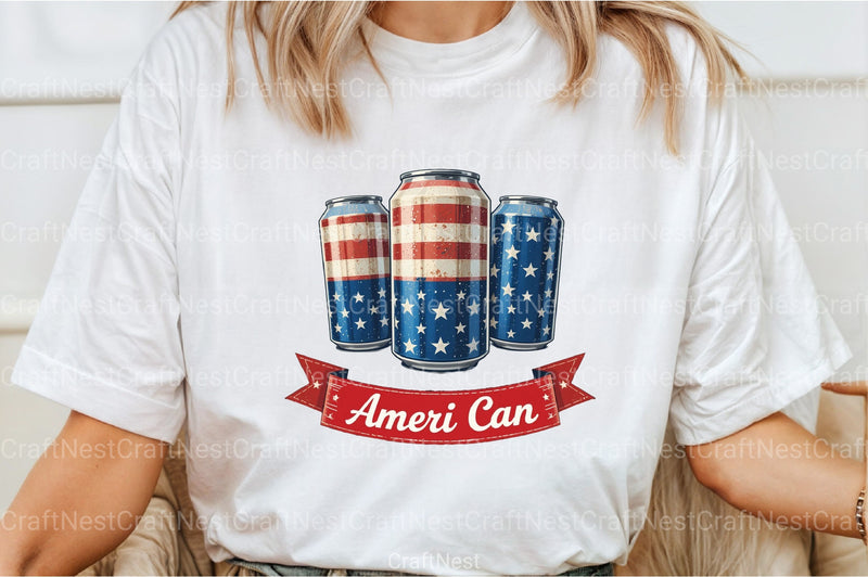 4th of July American Clipart Bundle - CraftNest - Digital Crafting and Art