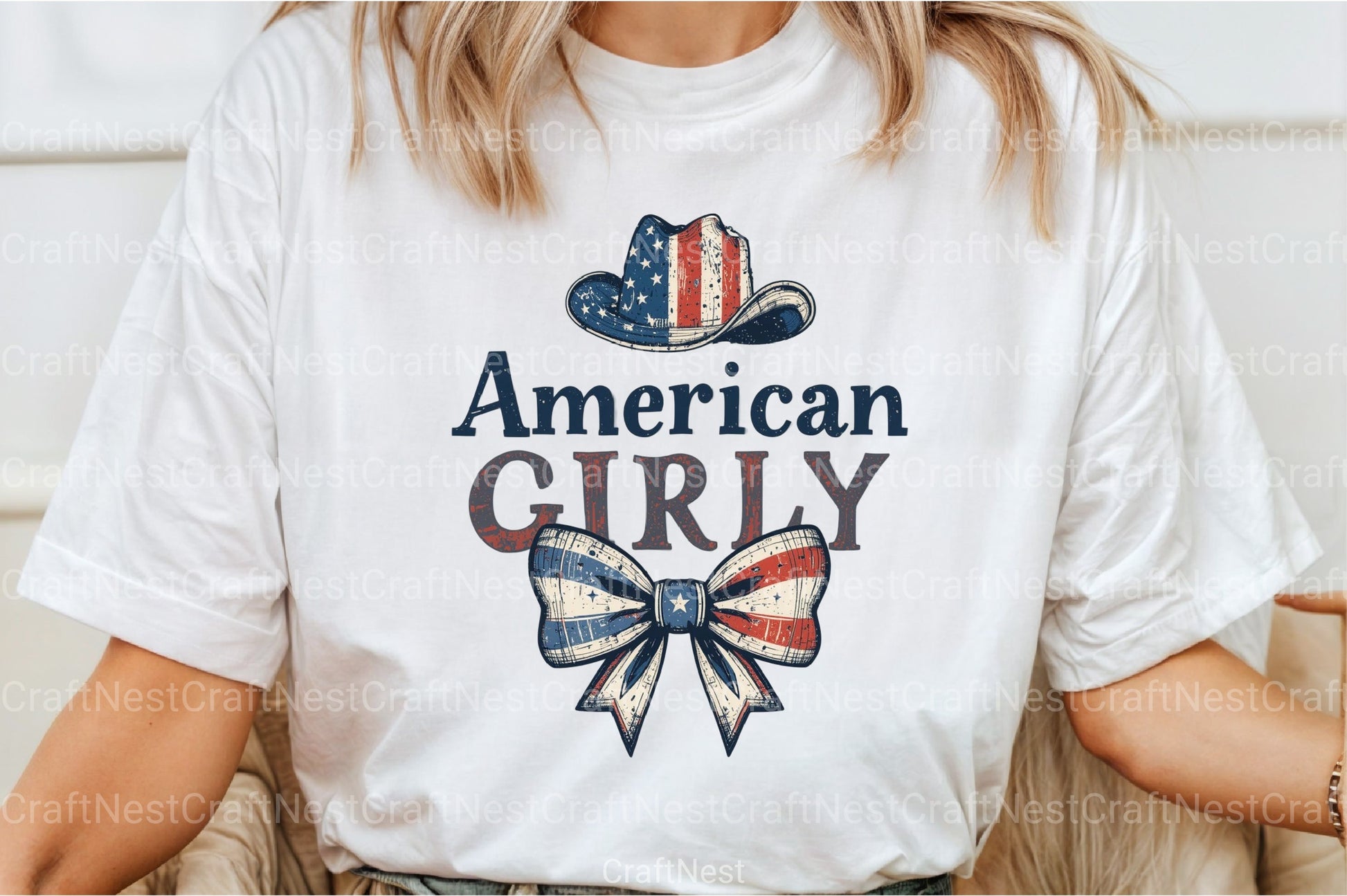 American Girly Clipart Bundle - CraftNest - Digital Crafting and Art