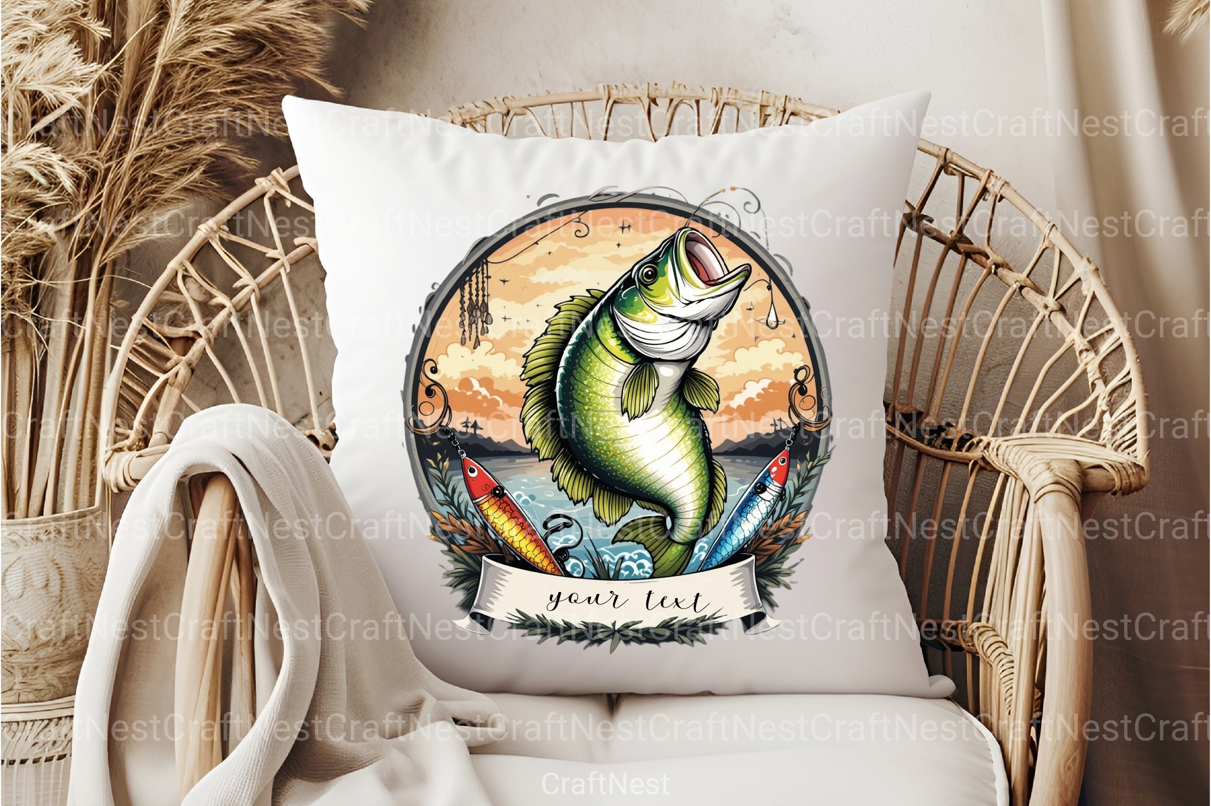 Bass Fishing Clipart Bundle 1 - CraftNest - Digital Crafting and Art