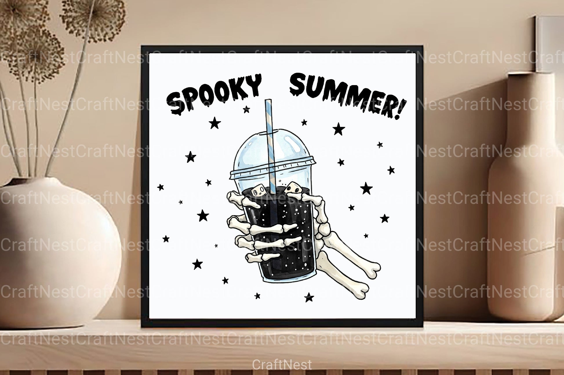 Spooky Summer Clipart Bundle - CraftNest - Digital Crafting and Art