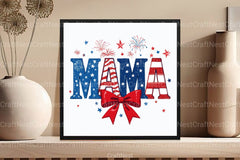 4th of July Mama Clipart Bundle 18 - CraftNest - Digital Crafting and Art