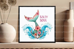 Salty Soul Clipart Bundle - CraftNest - Digital Crafting and Art