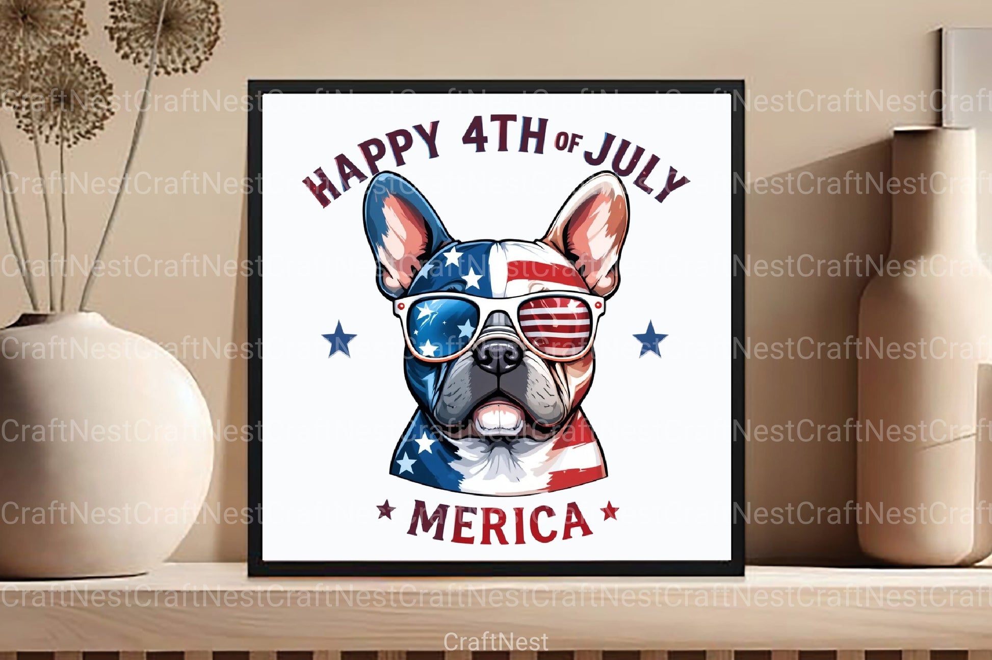 Happy 4th of July Merica Clipart Bundle - CraftNest - Digital Crafting and Art