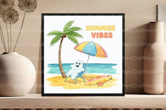Summer Vibes Clipart Bundle 3 - CraftNest - Digital Crafting and Art
