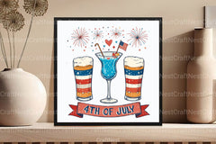 4th of July Clipart Bundle 19 - CraftNest - Digital Crafting and Art
