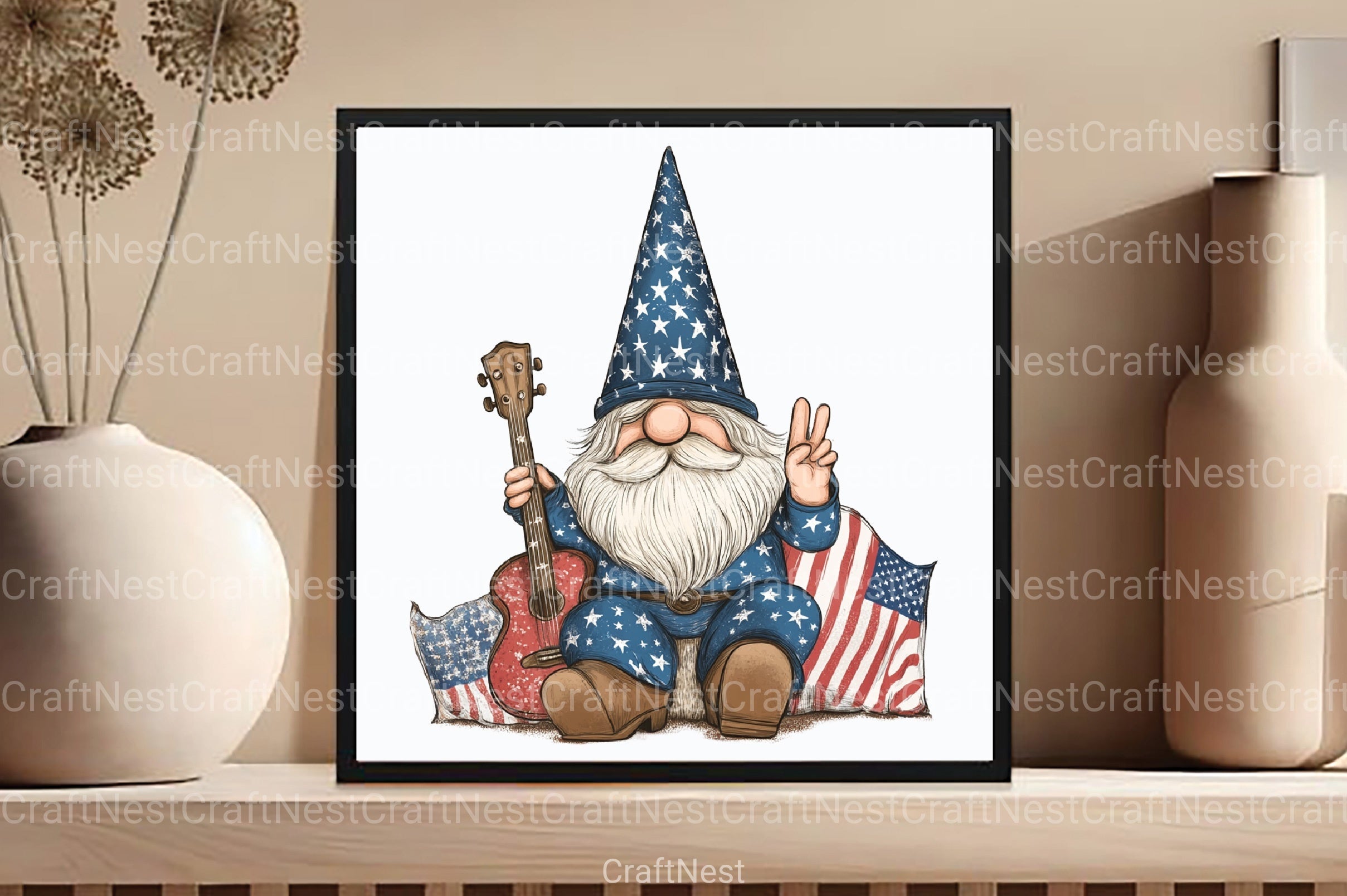 4th of July Gonomi Clipart Bundle 2 - CraftNest - Digital Crafting and Art