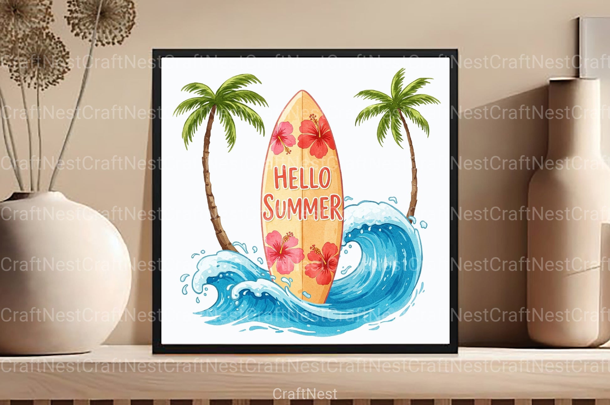 Hello Summer Clipart Bundle 99 - CraftNest - Digital Crafting and Art