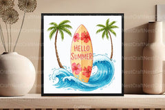 Hello Summer Clipart Bundle 99 - CraftNest - Digital Crafting and Art