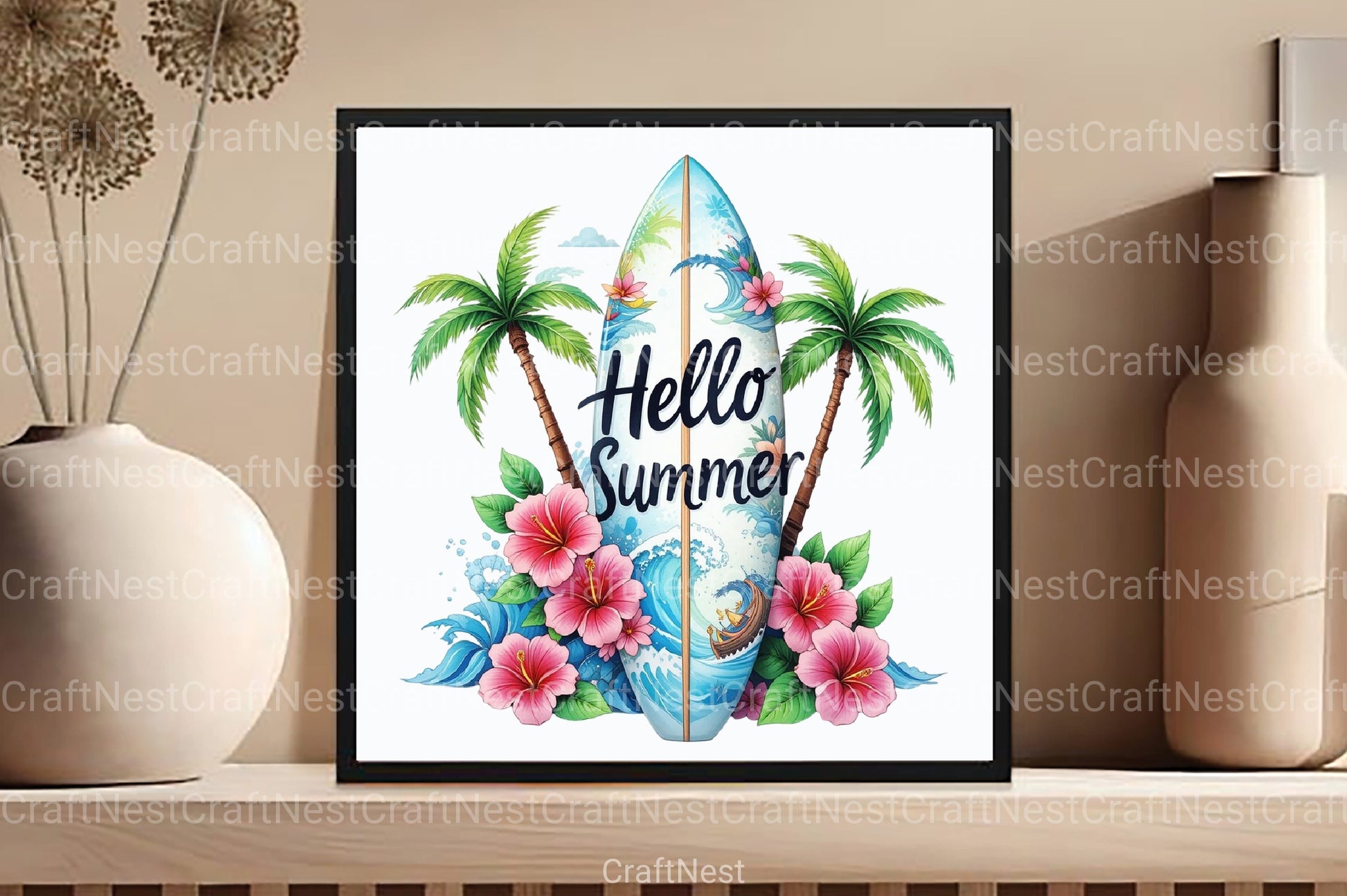 Hello Summer Clipart Bundle 55 - CraftNest - Digital Crafting and Art