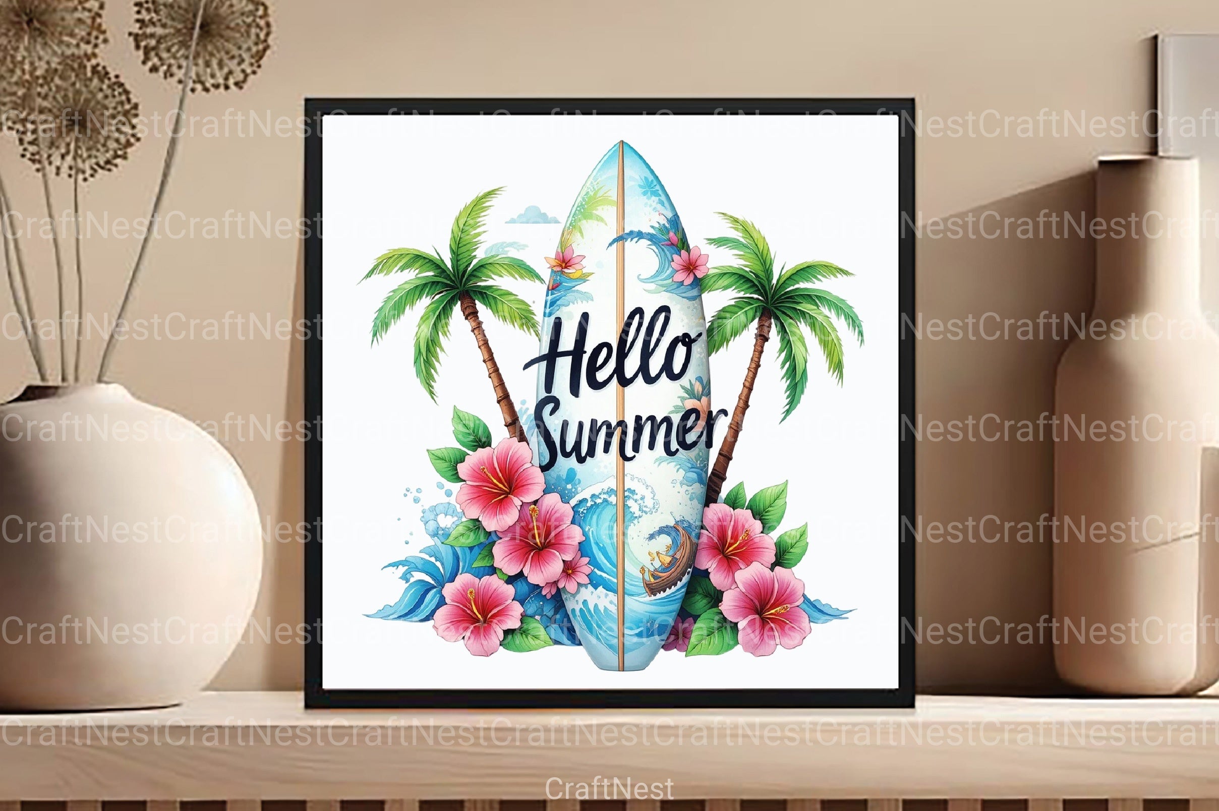 Hello Summer Clipart Bundle 55 - CraftNest - Digital Crafting and Art