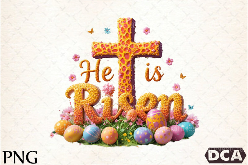 He Is Risen Cross Clipart Bundle 66 - CraftNest - Digital Crafting and Art