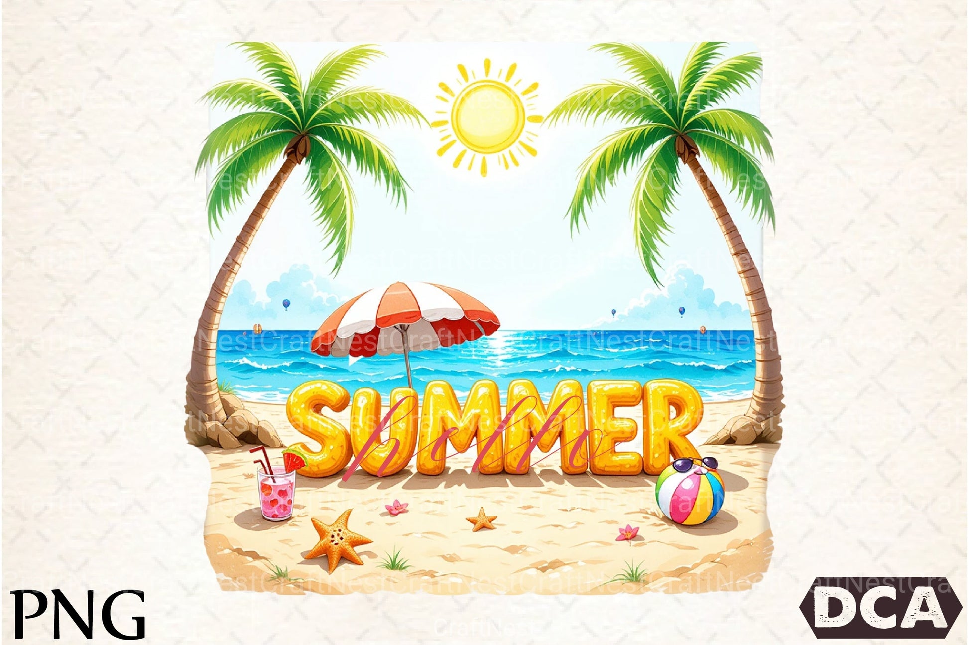 Summer Clipart Bundle 14 - CraftNest - Digital Crafting and Art