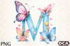 Butterfly Letter 