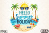 Hallo Summer Holiday Clipart Bundle