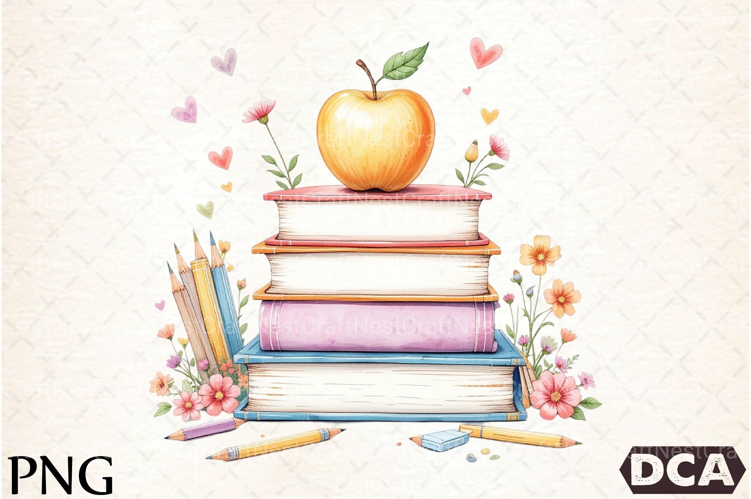 Fotos Livros Clipart Bundle - CraftNest - Digital Crafting and Art