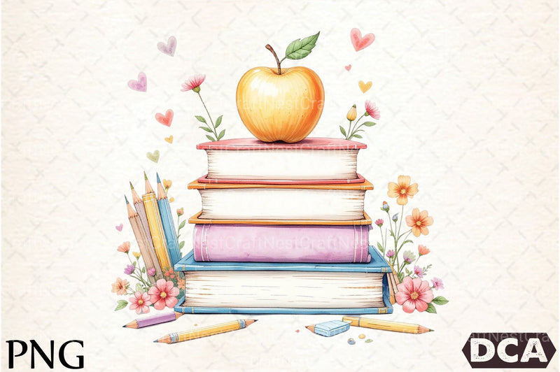 Fotos Livros Clipart Bundle - CraftNest - Digital Crafting and Art