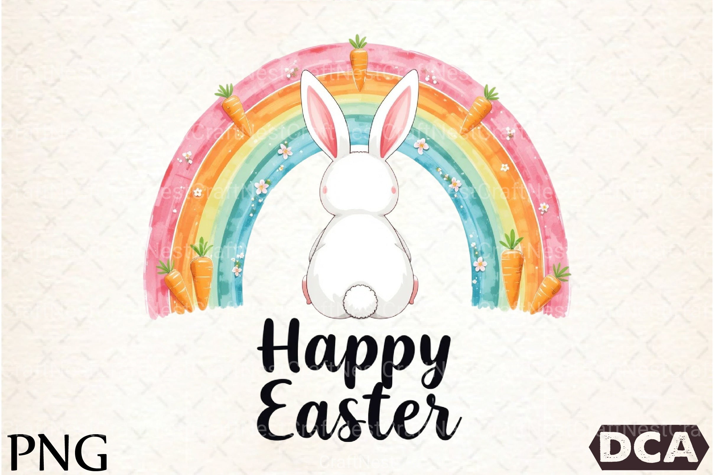 Happy Easter Clipart Bundle 43 - CraftNest - Digital Crafting and Art