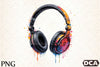 Vibrant Headphones Clipart Bundle
