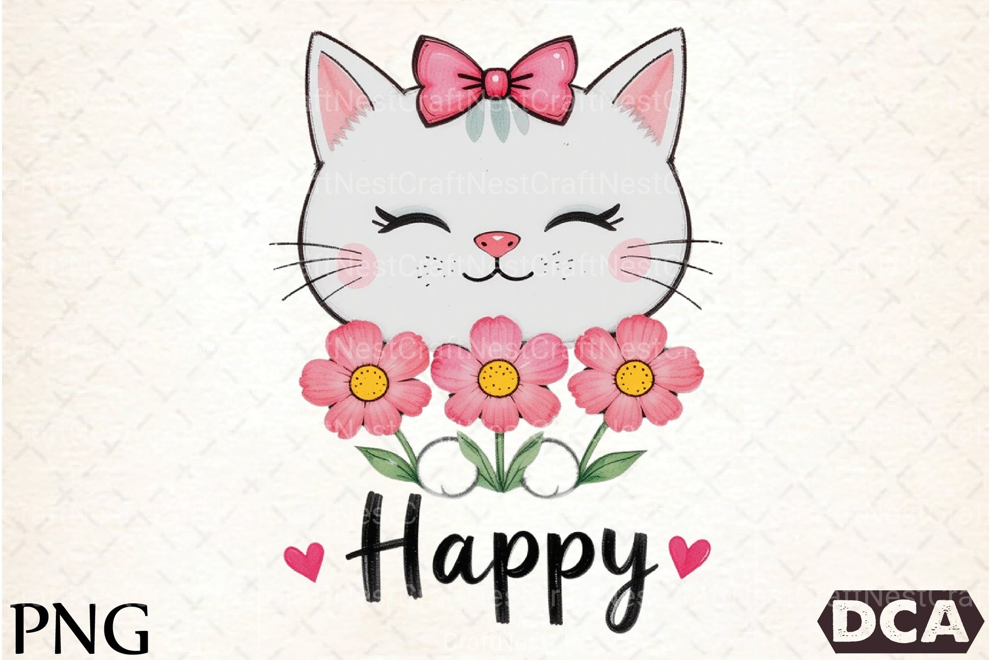 Cat Happy Clipart Bundle - CraftNest - Digital Crafting and Art