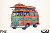 Happy Summer Van Clipart Bundle