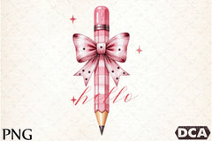 Pencil Bow Clipart Bundle - CraftNest - Digital Crafting and Art