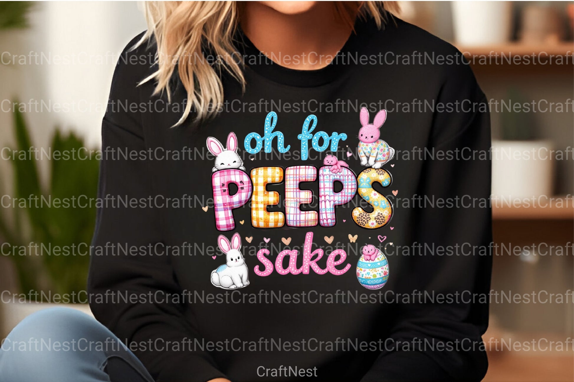 Oh For Peeps Sake Clipart Bundle - CraftNest - Digital Crafting and Art