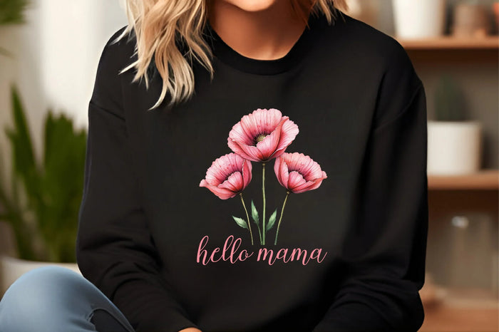 Hello Mama Clipart Bundle