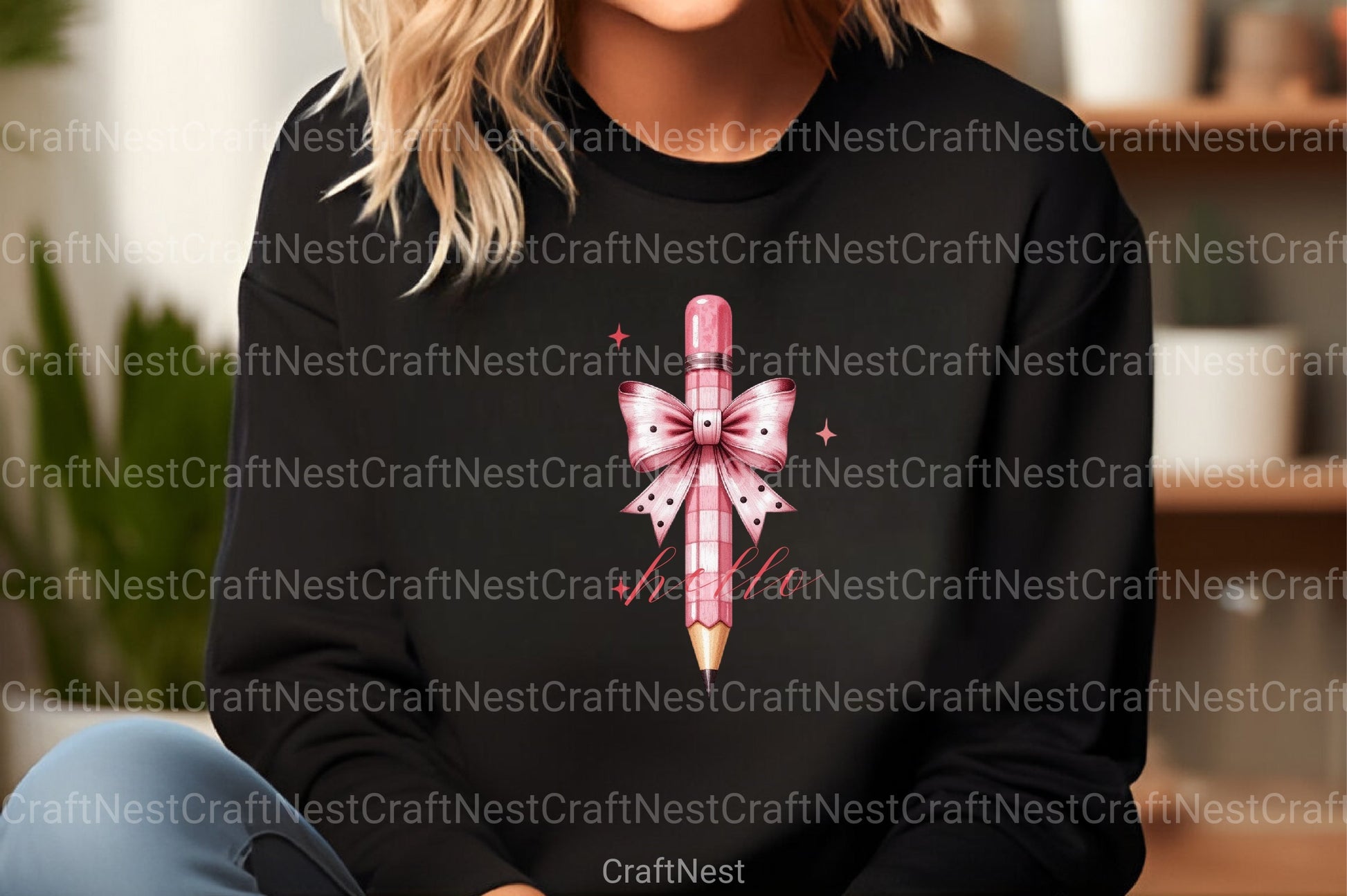 Pencil Bow Clipart Bundle - CraftNest - Digital Crafting and Art